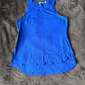 Women's Blue Sleeveless Top